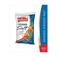 National Refined Salt-800g                                          نمک