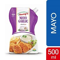 Youngs Mayo Garlic-500gm