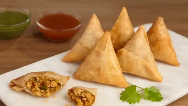Healthy Recipes, Dinner and Lunch Ideas, Chicken Samosa Recipe: A Delicious Twist on a Classic Snack